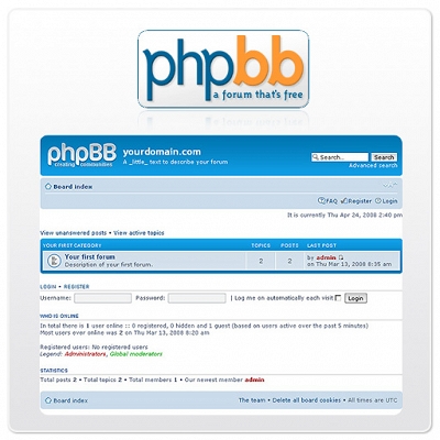 phpBB - integration