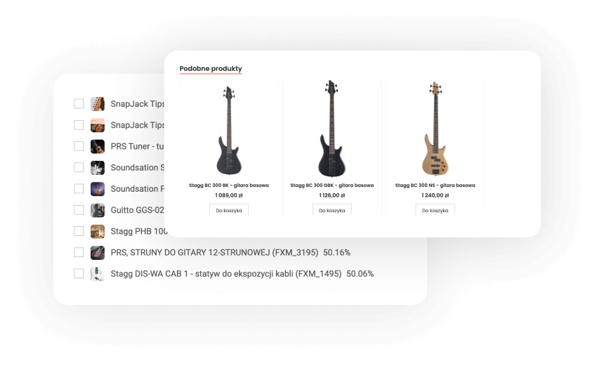 Search for accessories with AI