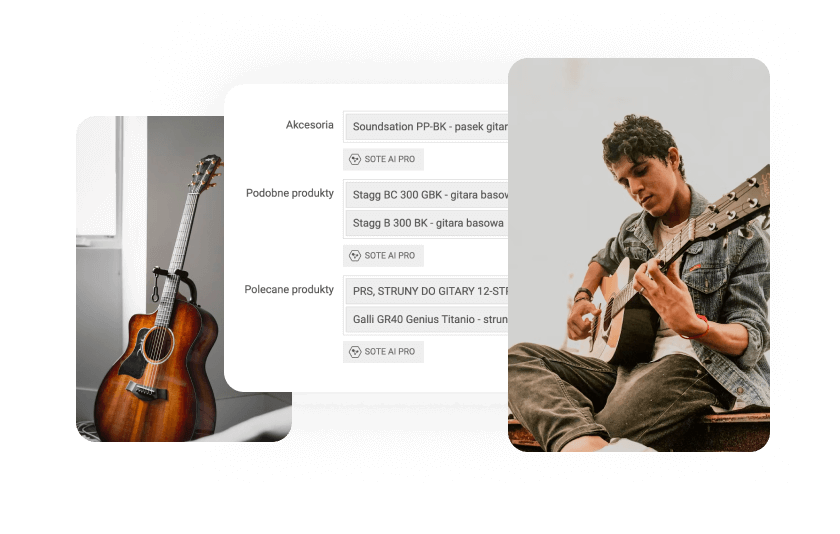 Search for AI-recommended products
