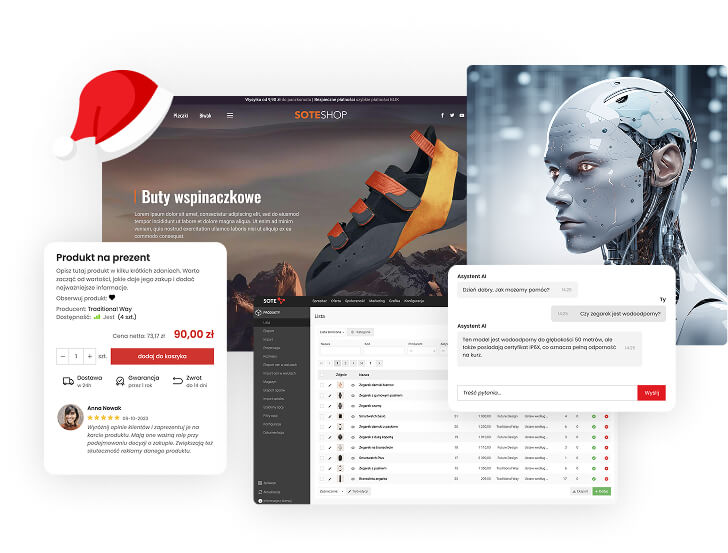 AI-powered online store