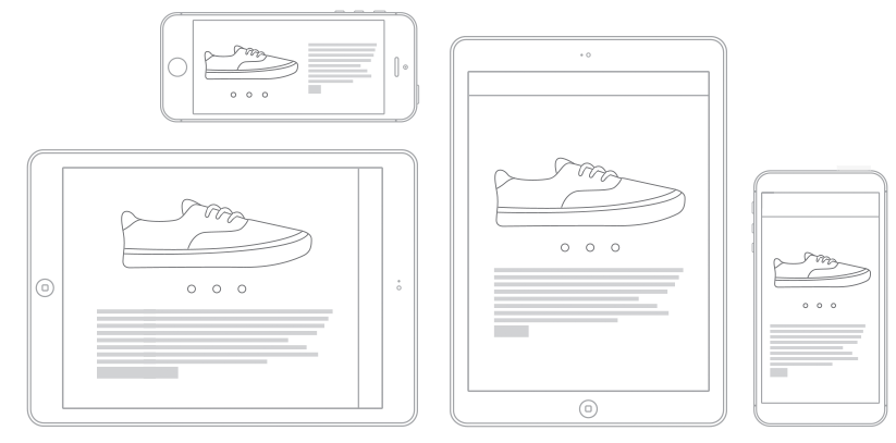 Mobile and RWD versions